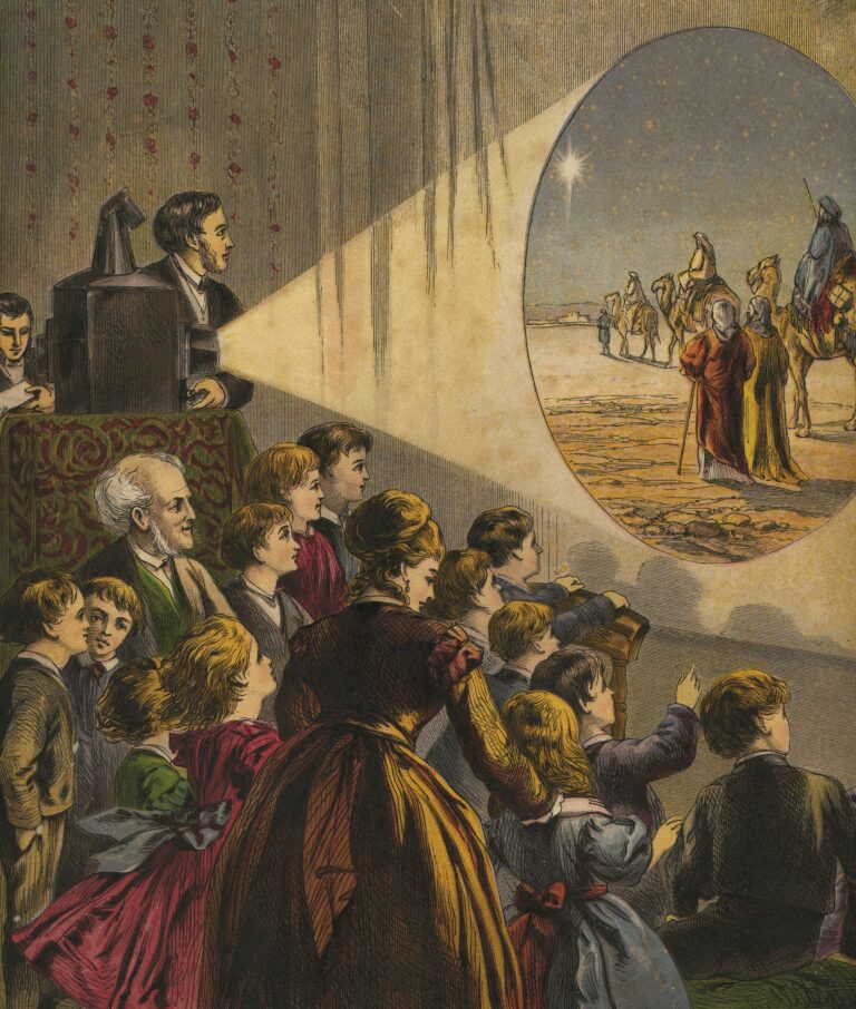 Exeter’s Only …  Magic Lantern Show!