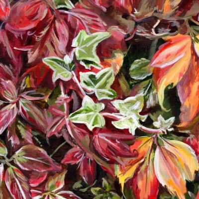 Autumn cards - pack of 4, free delivery