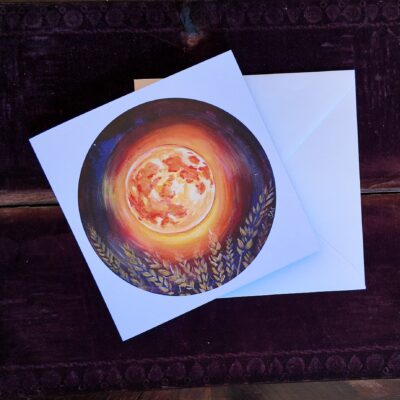 Harvest Moon greeting cards - pack of 3 (free delivery)
